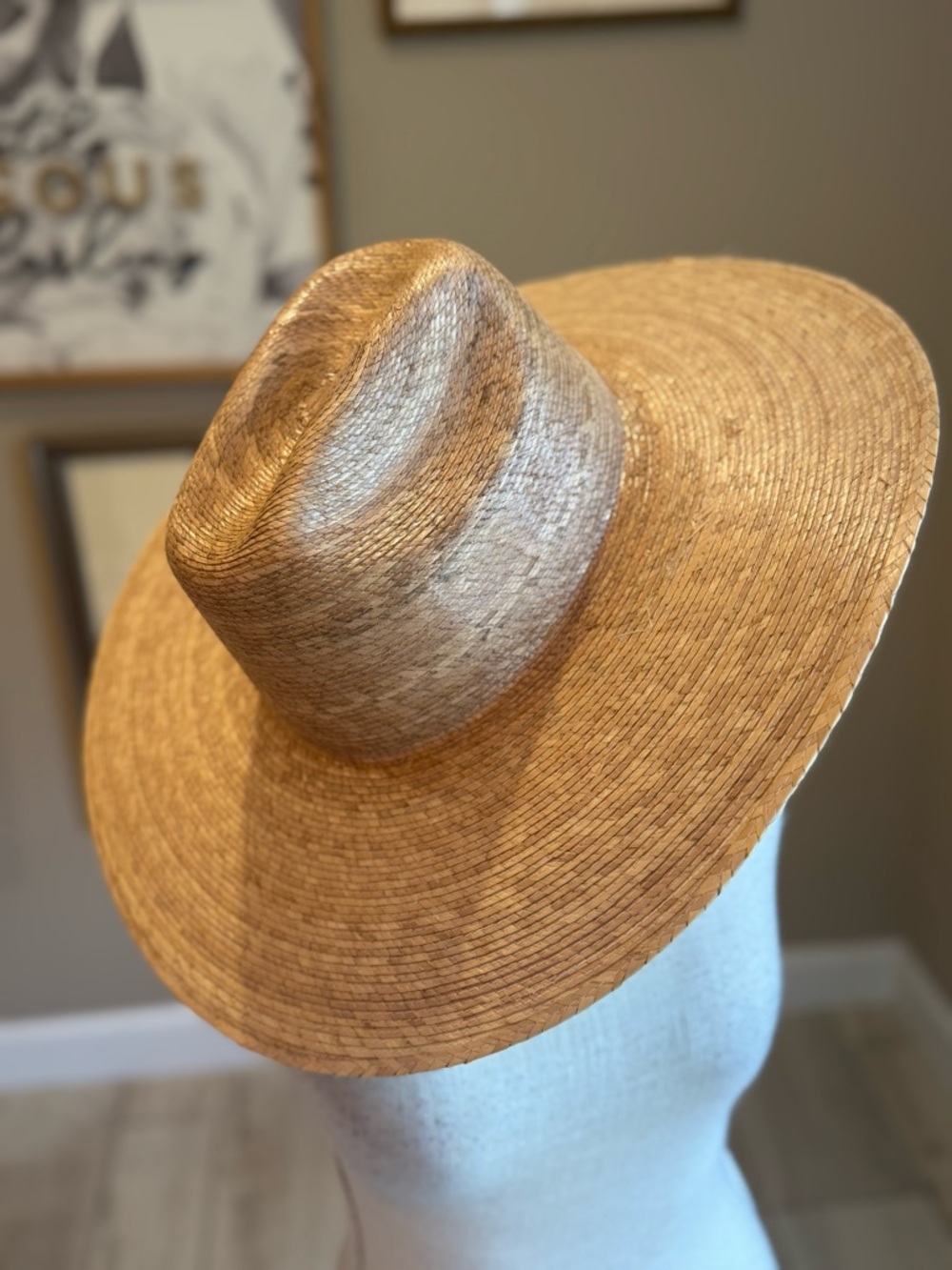 NWT! LACK OF COLOR Natural Straw Wide Brim Palma Hat